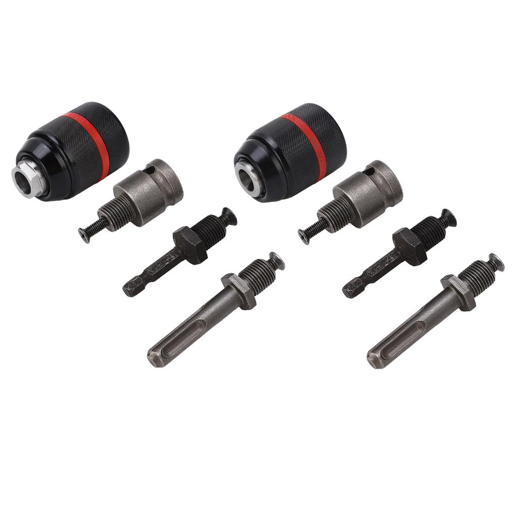 Bohrfutter, schlüssellos, selbstspannend, 1/2 Zoll, 2–13 mm Spannbereich, Schnellwechselwerkzeug