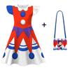 Kids Halloween Cosplay Costume Unisex Boys Girls Long Sleeve Top And Pants Set Fancy Dress For Party Carnival Holiday