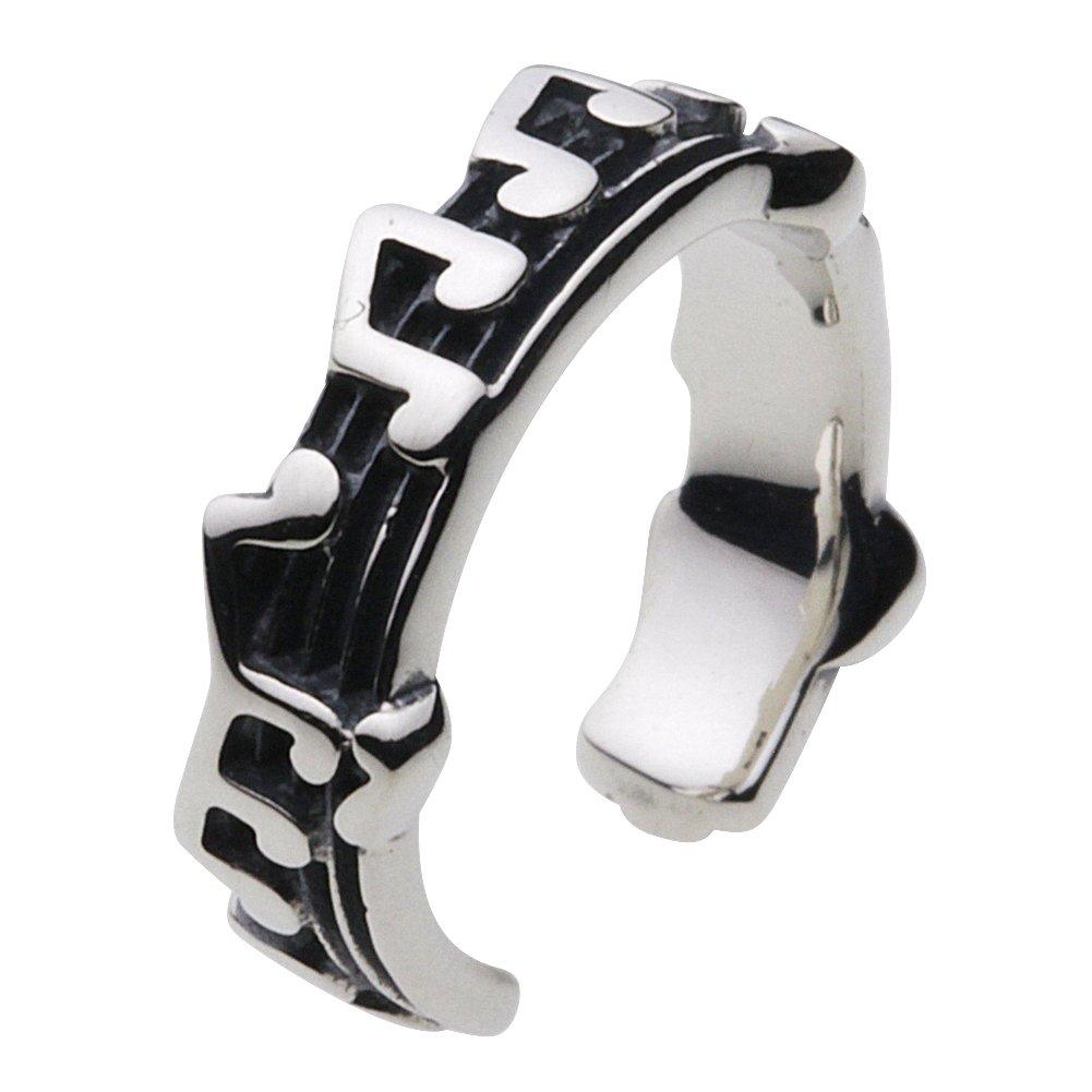 

Musical note ear cuff silver e2064 [Cenote] [925 accessories]