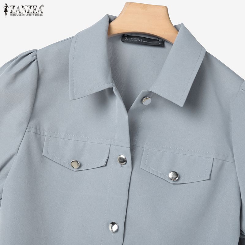 ZANZEA Dámské letní dvoudílné oblekové soupravy s krátkým rukávem a dlouhou sukní