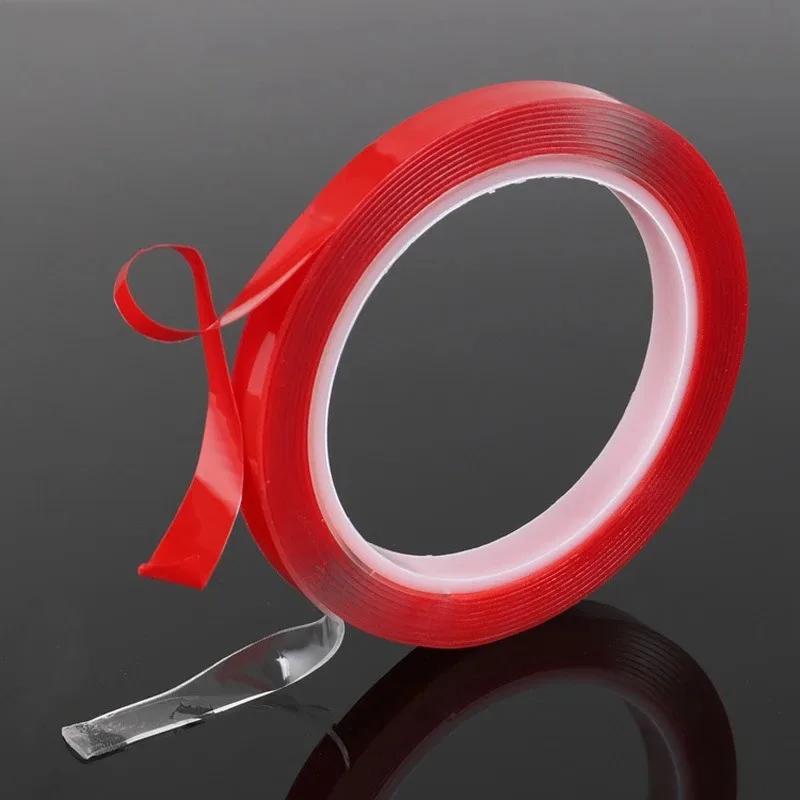 Car Acrylic Tape Transparent Silicone Double Sided Tape Sticker For Car High Strength No Traces Adhesive Sticker