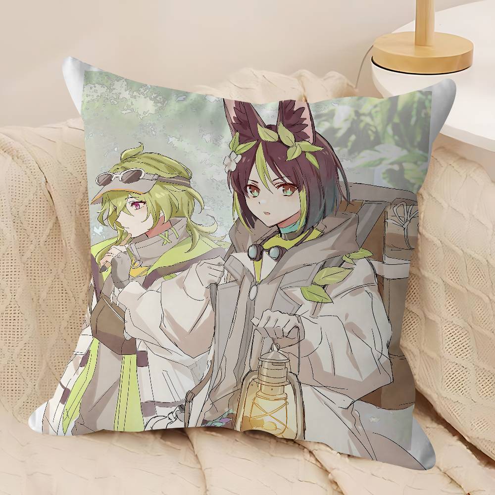 Collei Genshin Impact Cushion Cover 30x50 Polyester Sofa Cushions Decorative Throw Pillows Home Decoration Pillowcover