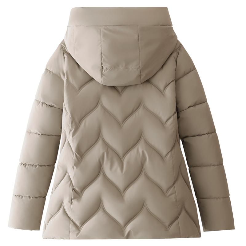 Dámské zimní kabáty s kapucí, ležérní, silné, teplé, krátké parky, dámské bundy