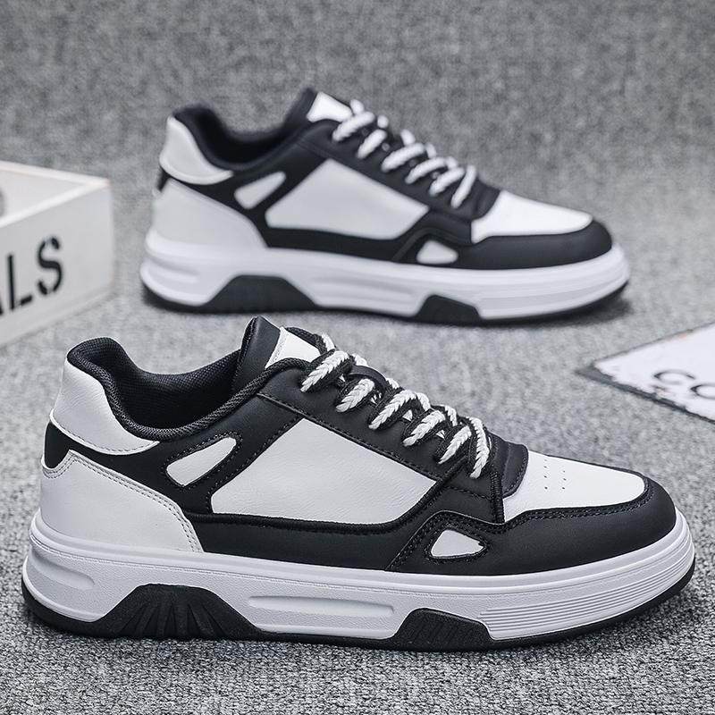 Men 's Casual Four Seasons Low Top Fashion Skateboarding Students Comfortable Sneakers Boys Trending Soft Sole Breathable Shoes