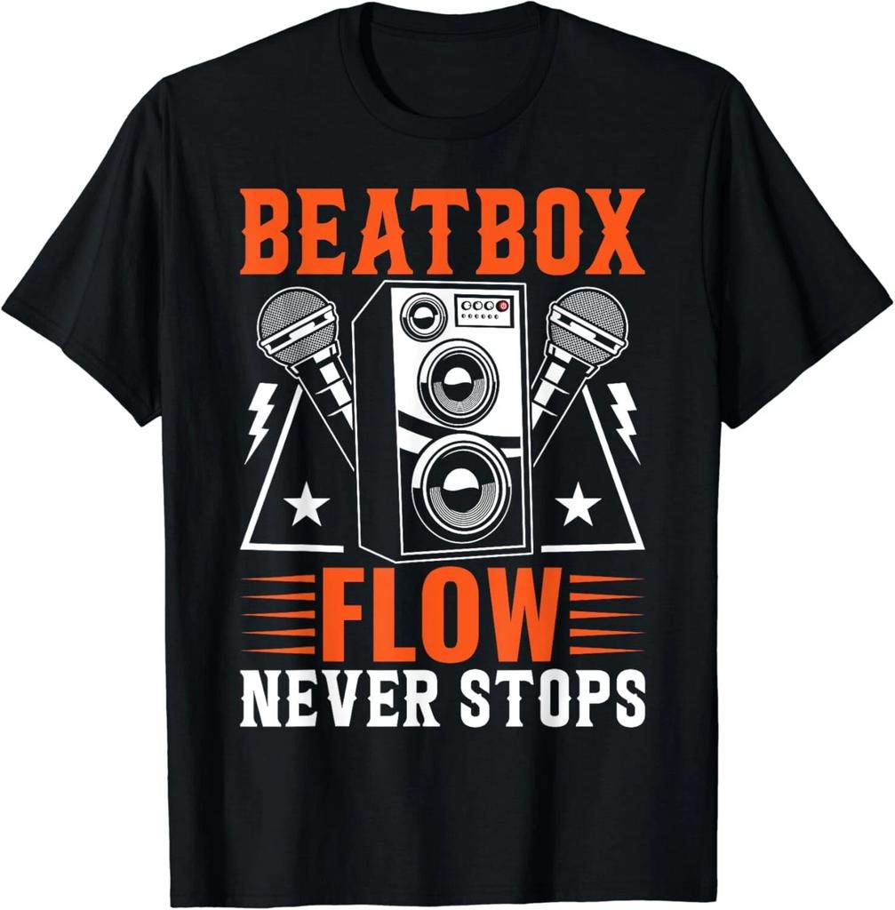 Beatbox Flow Never Stops Beatbox Beatboxing Gift Unisex T-Shirt