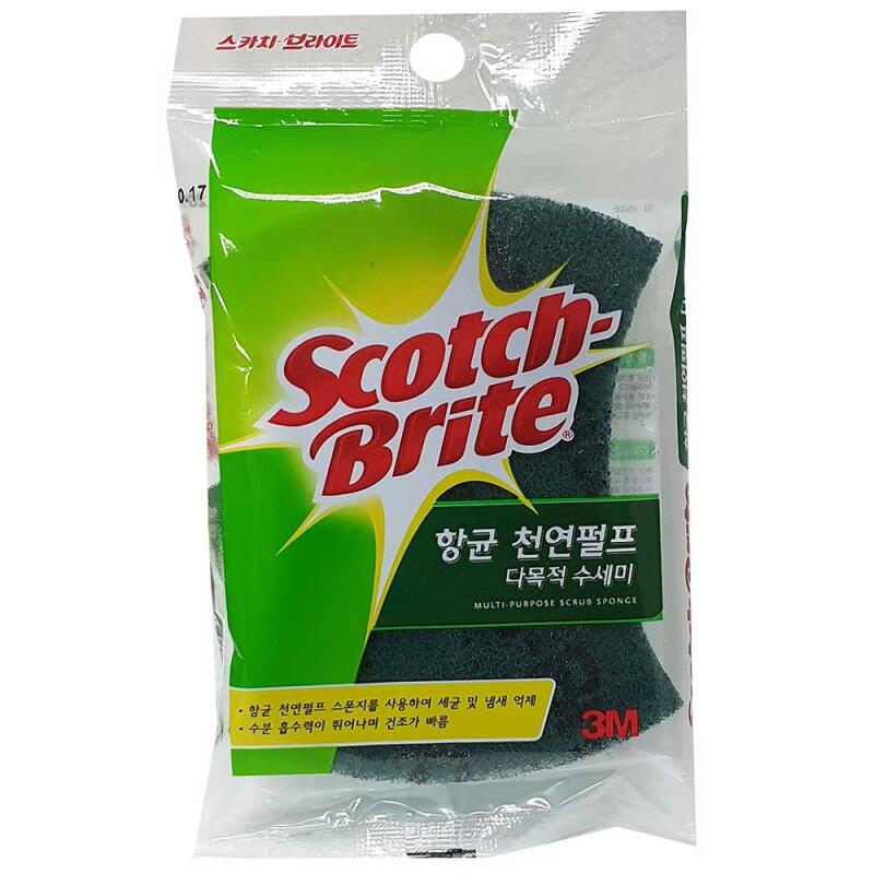 Zum Geschirrspülen verwenden Sie den 3M Scotch Brite CH760 Mehrzweckschwamm.