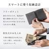 [Dom Teporna] Men's Bi-fold Wallet, Slim and Compact, Small, Thin, Yet High Capacity with 12 Card Slots, Saffiano Leather, Coin Purse, Bill Compartmen