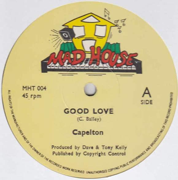 

12inch Record CAPLETON - Good Love MHT004 Mad House UK Reggae, Ska & Dub Used