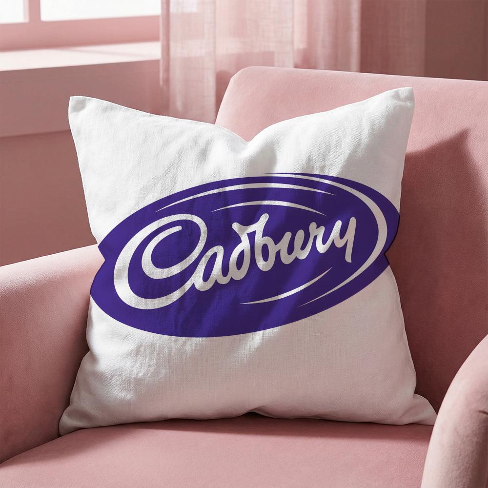 Cadbury Cushion Cover Multi-Scene Pillow Cover for Home & Car - Reversible, Soft & Durable for Daily Use