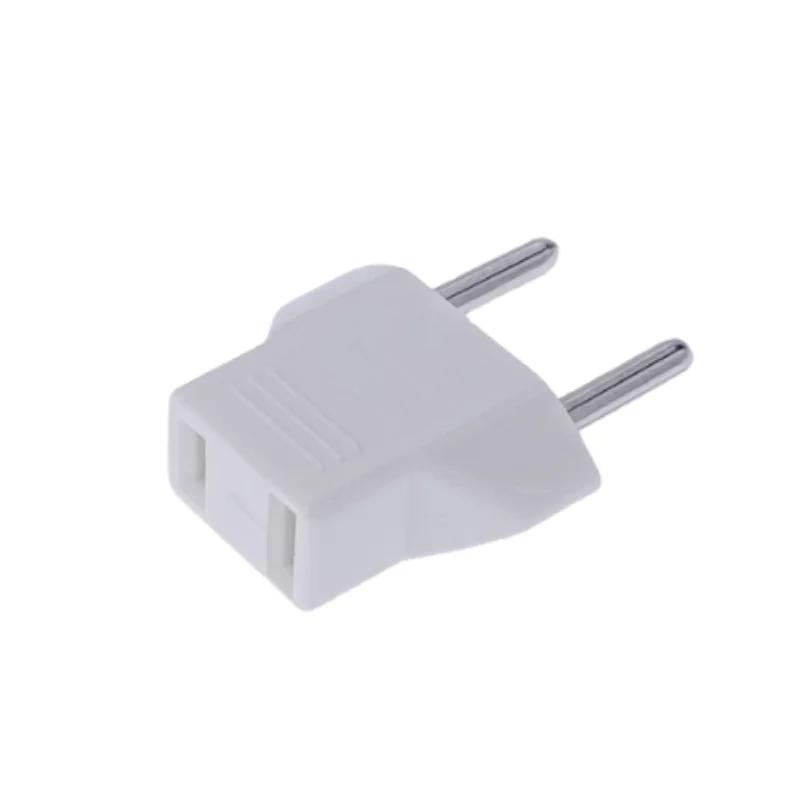US to EU Plug Travel Adapter Universal USA to Europe Wall AC Power Outlet Converter 2 Round Pin Socket Charger