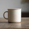 OLOEY White Porcelain Mug