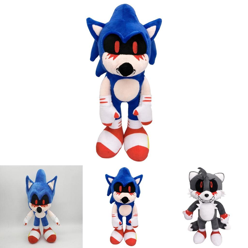 Sonic Exe I Spiriti dell'Inferno Peluche Sangue Malvagio Bambola Morbida Ripiena Regalo per Bambini