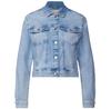 Women's Street One Bleached Blue Denim Jacket