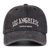 Men Letter Embroidered Wash Baseball Cap Vintage Hat Outdoor Adjustable Sunscreen Leisure Hat Spring Autumn Travel Tourism Beach Vacation