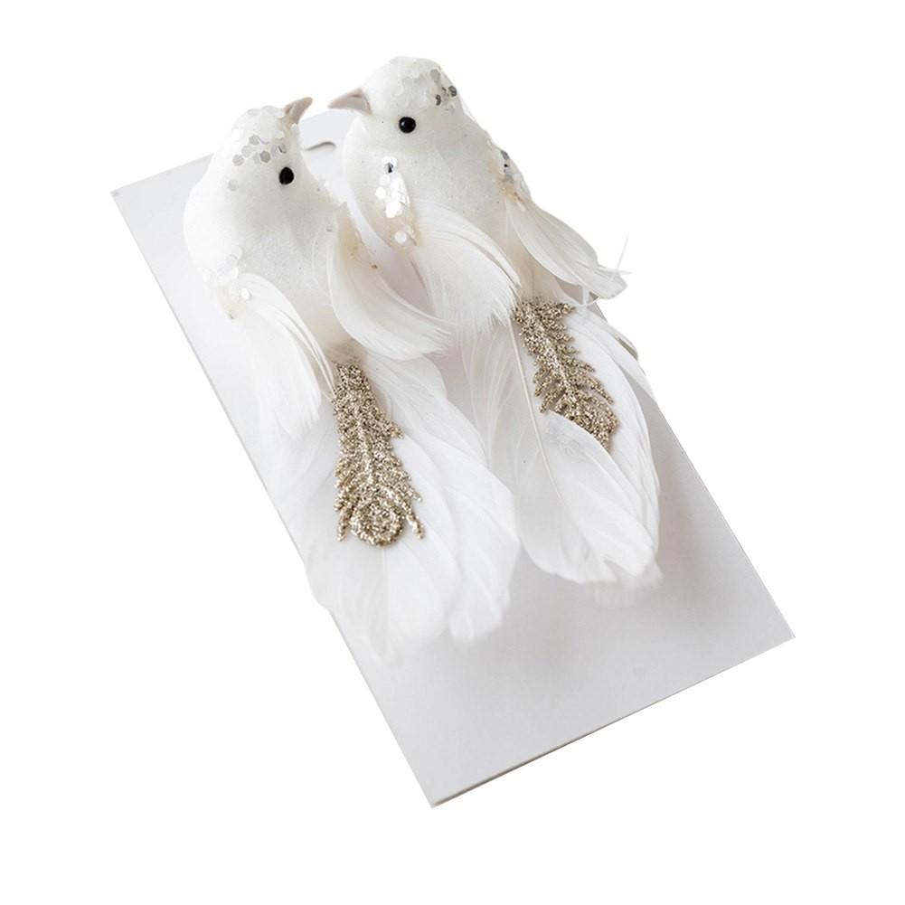 Simulation Foam Birds 15CM for Holiday Decoration and Floral Arrangements