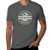 Wengen Schweiz T-Shirt Retro Grafikdruck T-Shirt