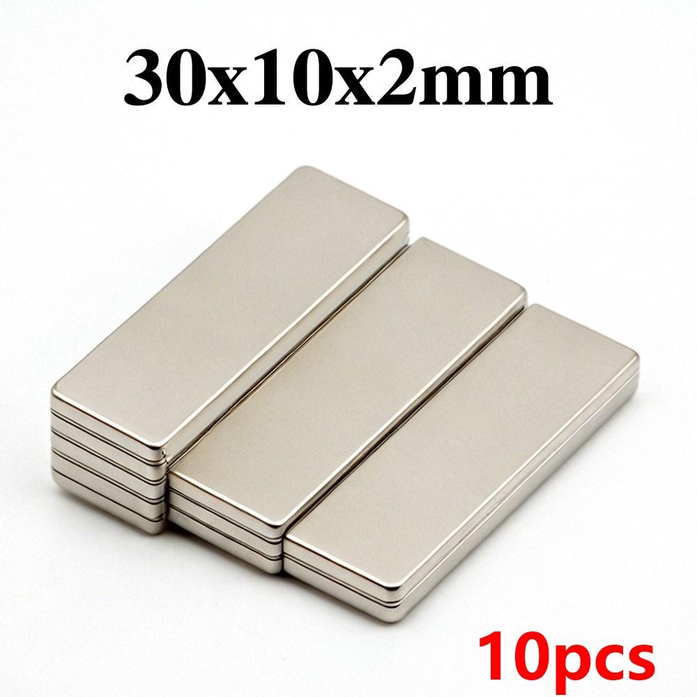 30x10x2mm block Refrigerator Magnets imanes para manualidades for Refrigerator, Office, DIY
