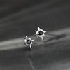 Fashion Star Shape Cute Zircon Earrings Women Evening Party Jewelry