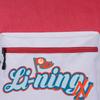 Li-Ning Large Capacity Lightweight Sports Travel Leisure Backpack Unisex Backpack Orange-Red YBSU167-8A3