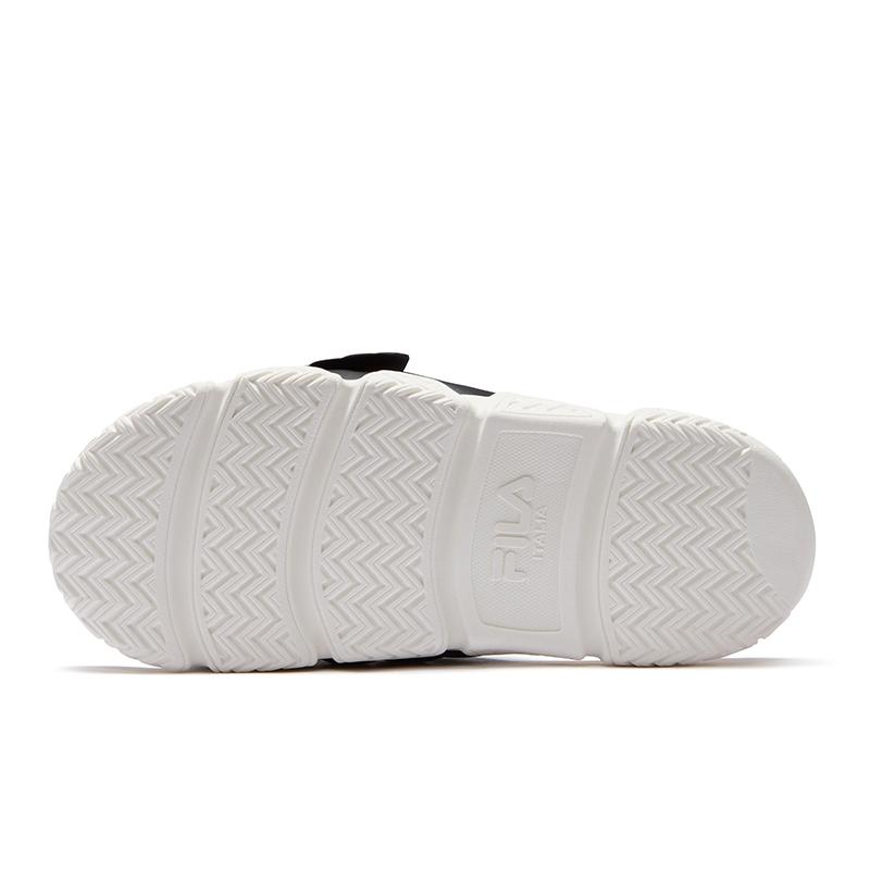 Fila Fusion Buster Slipper Fashion Versatile Slide Sandals Men Slippers Black White T12M521805FBS