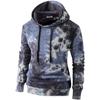 Men Pullover 3D Tie Dye Print Sweatshirt Couples Hooded Long Sleeve Women Plus Size Loose Hoodie
