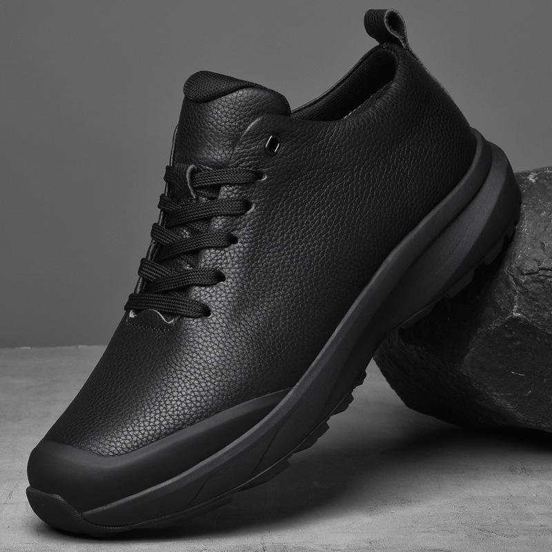 Men's Lightweight Autumn/Winter Casual Leather Shoes - Top Layer Cowhide
