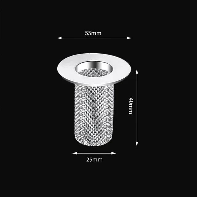 

Stainless Steel Floor Drain Filter Mesh - Kitchen Sink Anti-Clog Filter Bathroom Shower Hair Catcher Enduring Leak Net Strainer
