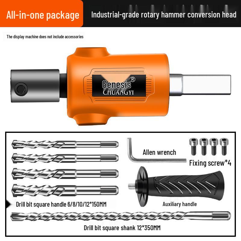High-Power Lightweight Electric Hammer Drill for Cement and Concrete
