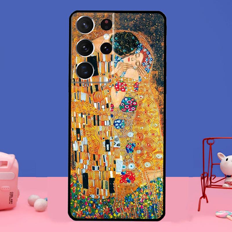 Gustav Klimt Phone Case For Samsung Galaxy S22 Ultra S8 S9 S10 Plus Note 20 Ultra S20 FE S21 Ultra