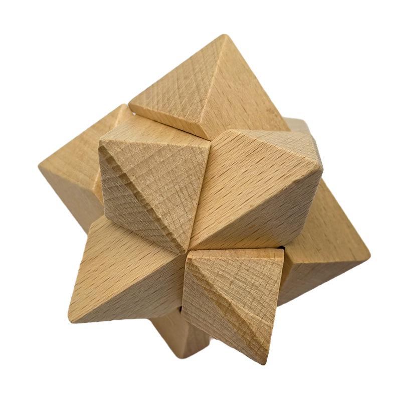 Kongming & Luban Interlocking Puzzle Set: Educational Toys for 7+ Year Olds, Enhancing Intelligence and Relaxation with Nine Building Blocks.