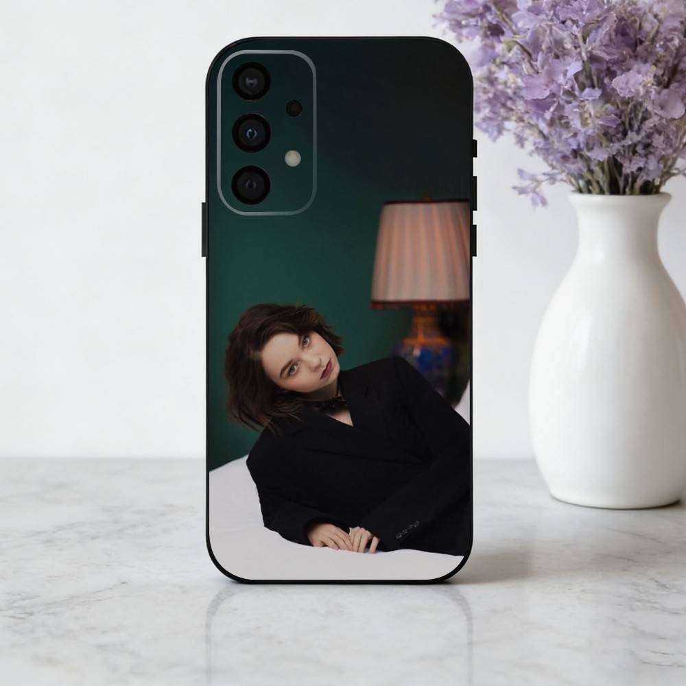 vibrant E-Emma M-Myers Actress Phone Case For Samsung Galaxy A73,A72,A71,A70,A53,A52,A51,Soft Silicone Black Cover