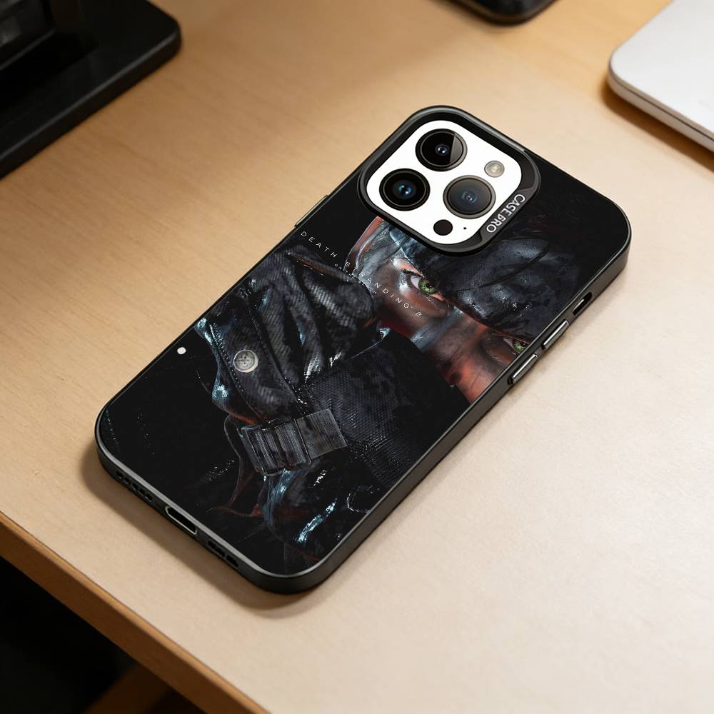 GM-Metal Gear Solid1 Phone Case For iPhone 17,16,15,14,13,12,11 Plus,Pro Max,XS,Colored Silver Plated Inside Cover
