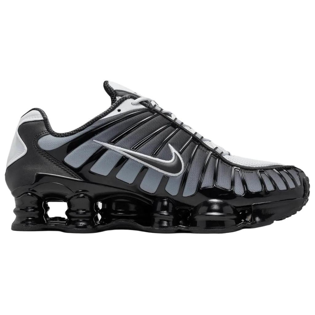 Nike Shox TL Black Pure Platinum Men Sneakers White AV3595-017