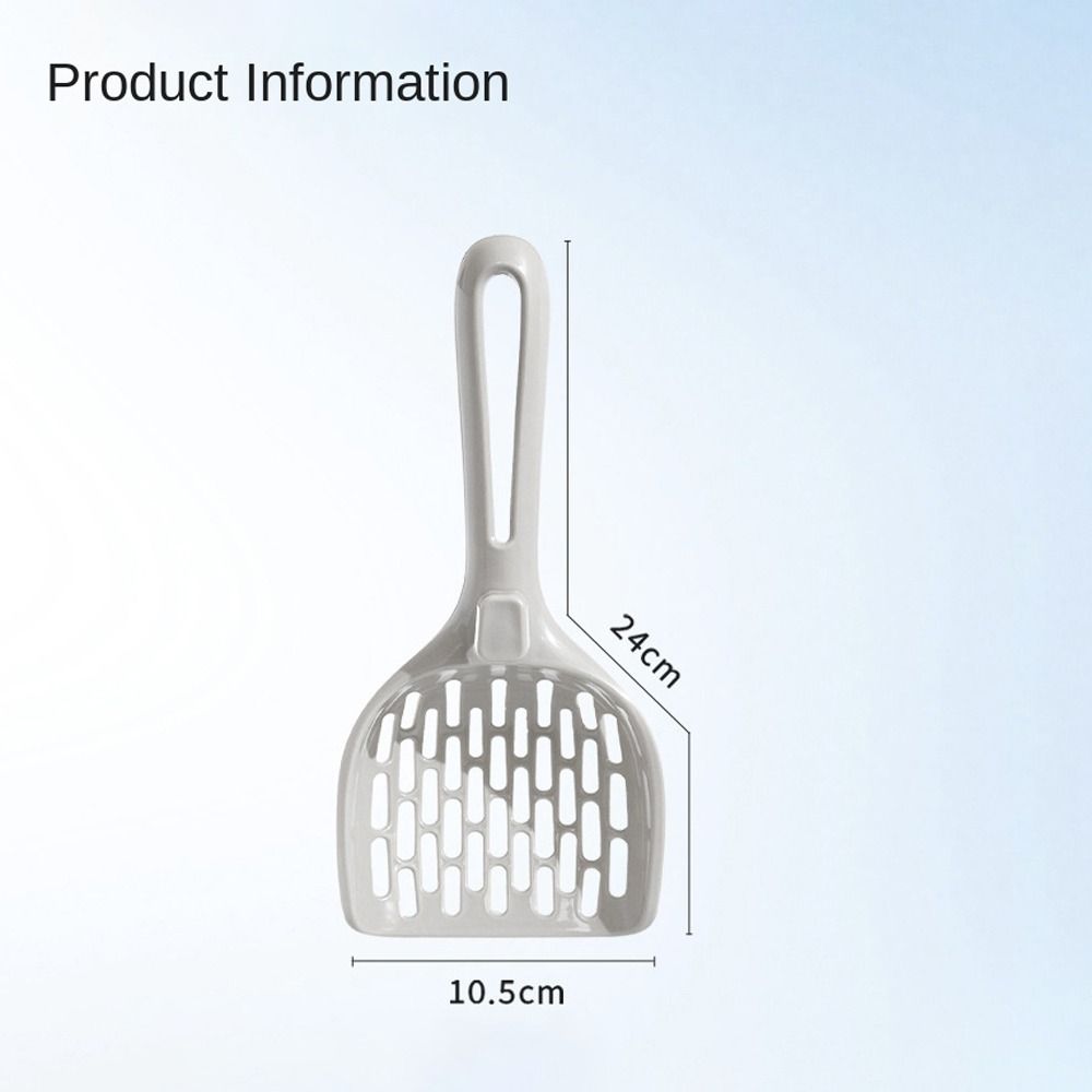 Plastic Cat Litter Shovel Ergonomic Handle Pet Poop Shovel Kitten Toilet Clean Tools Cat Products