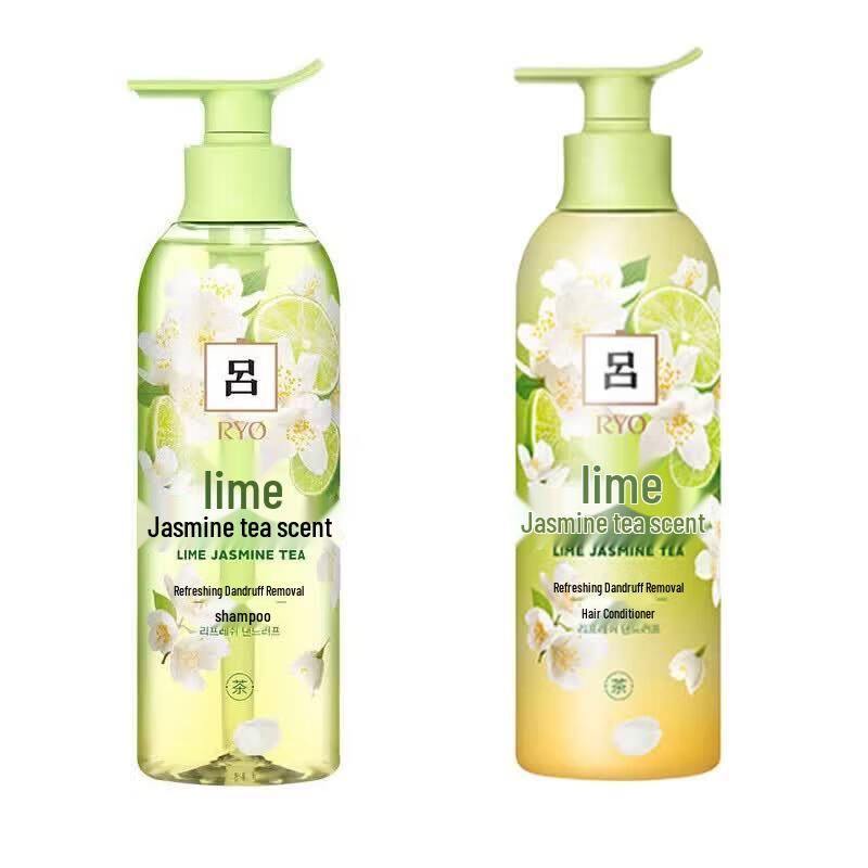 Ryo Lime Jasmine Tea Anti-Dandruff Shampoo & Conditioner Set
