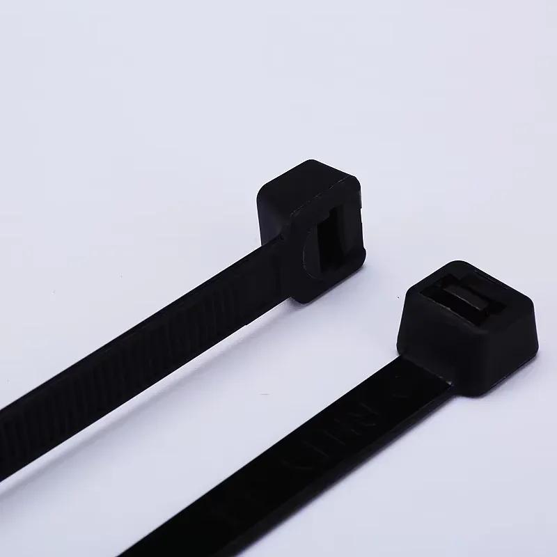 Fascetta autobloccante in nylon di plastica 100 pezzi nera 5x300 fascetta fermacavo anello di fissaggio fascetta 4x200 fascetta avvolgicavo con cerniera set fascetta in nylon
