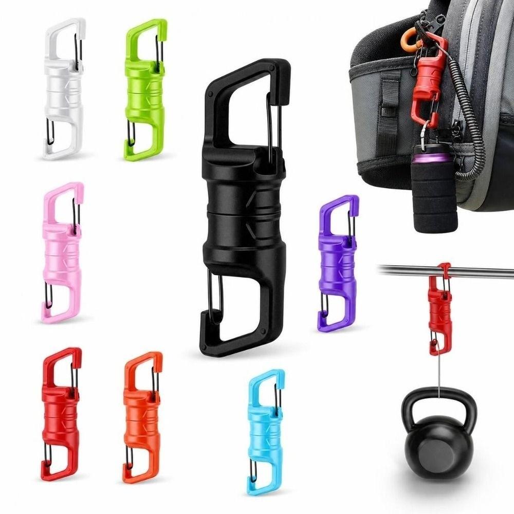 Compact Magnetic Hanging Ring Buckle Lightweight Multi-Function Carabiner Outdoor Fishing
