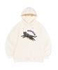 Flying Zzzit Cats Oversized Hoodie (Ivory)