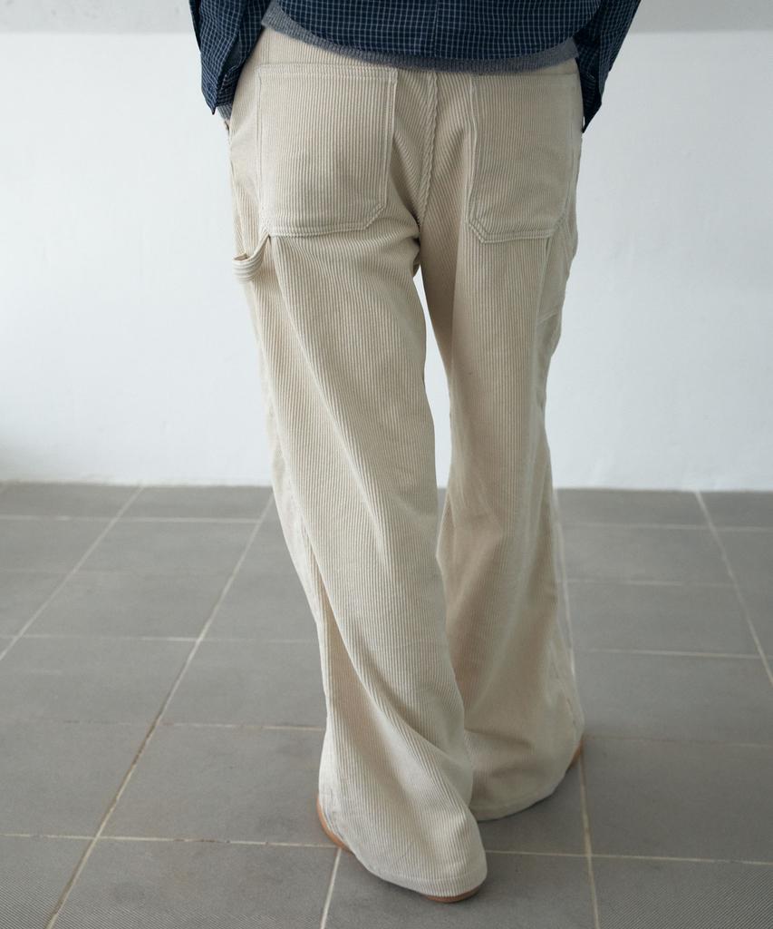 AHWE Corduroy Wide Pants_Ivory