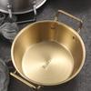 Elegant Grains Bowl High Temperatures Resistant 304 Stainless Steel Salad Bowl Meal Presentation Storage Container