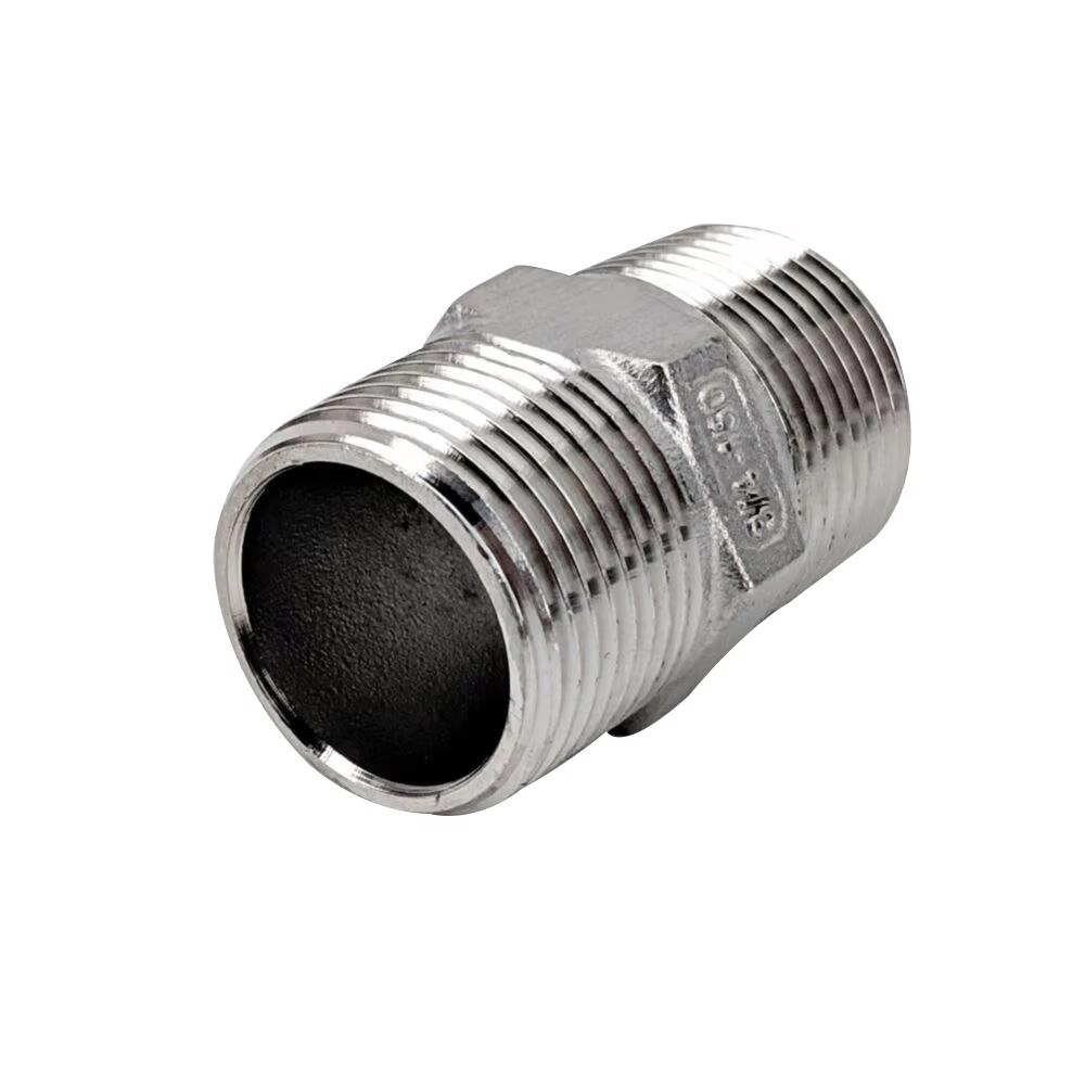 kegland 1/4 3/8 1/2and3/4 BSP Hex Nipple Stainless steel joint fitting connector beer brewing accessary