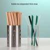 Ruhan Disposable High-Temperature Thick Transparent Straws