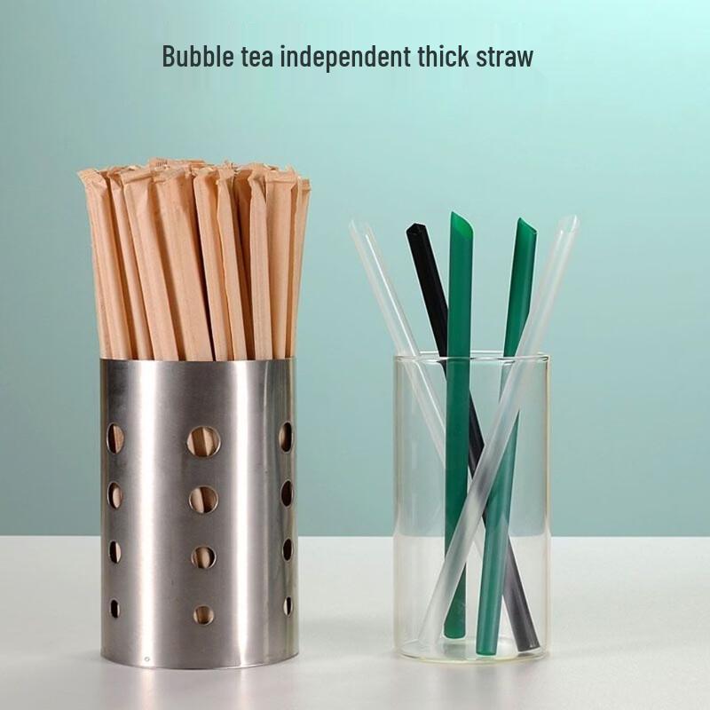 Ruhan Disposable High-Temperature Thick Transparent Straws