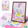 DIY Diamond Painting A Cute Little Rabbit Cross Stitch Kit Mosaic Art Diamond Painting Full Circle Diamond Home Decoration