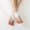 Crochet Barefoot Sandals Anklet Barefoot Sandles Foot jewelry, Steampunk Victorian Lace