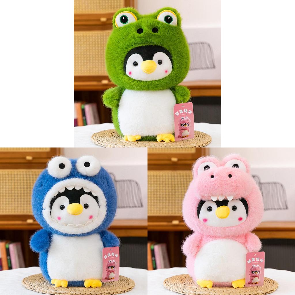 Penguin Plush Toy Soft Stuffed Animal Ocean Theme Gift For Kids