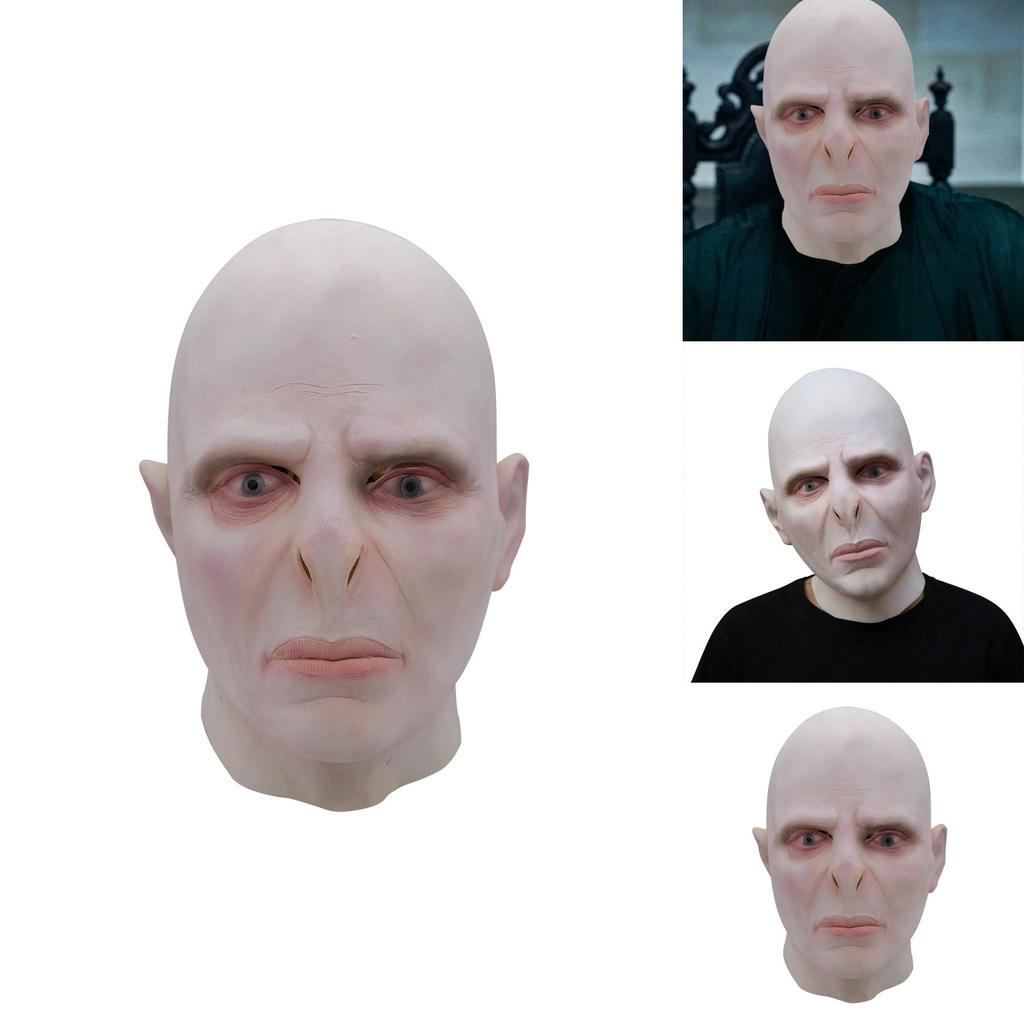 Mască Harry Potter Lord Voldemort Ecologică Netoxică Recuzită Costum Halloween