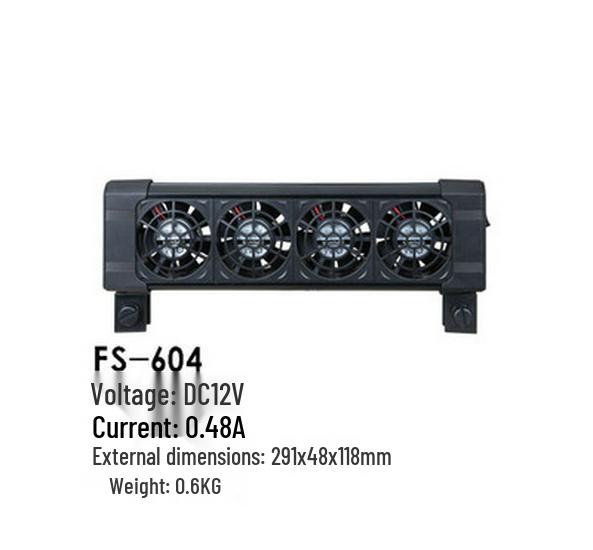 Silent Cooling Fan for Aquariums: Marine, Fish, and Plant Tanks with Quick Heat Dissipation