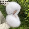 Winter Raccoon Fur Cuffs Women Fashion Fur Arm Warmer Natural Fur Wristband Female Warm Fur Sleeve Decort Plush Fur Bracelet