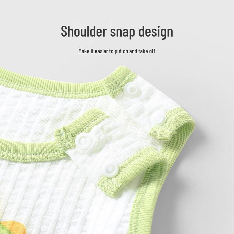 Unisex Baby Breathable Sleeveless Pipa Top